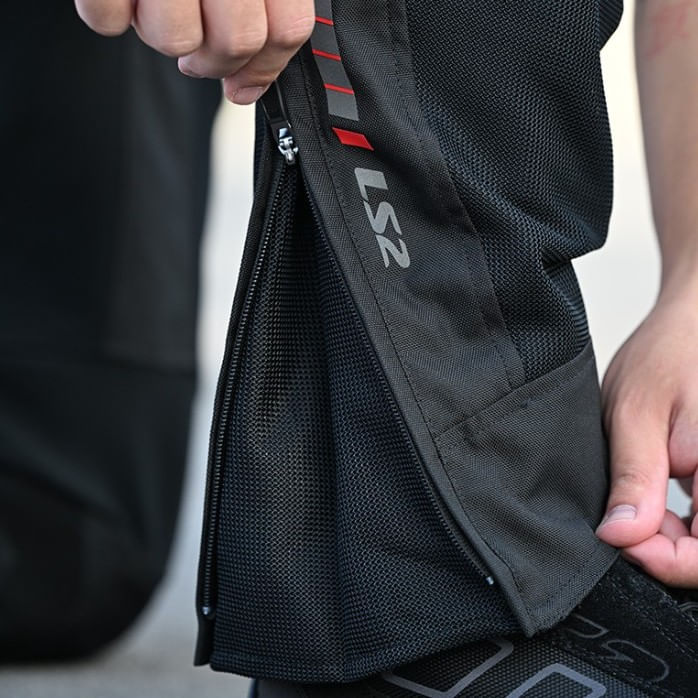 Pantalón LS2 Como Air Mujer Negro / Gris